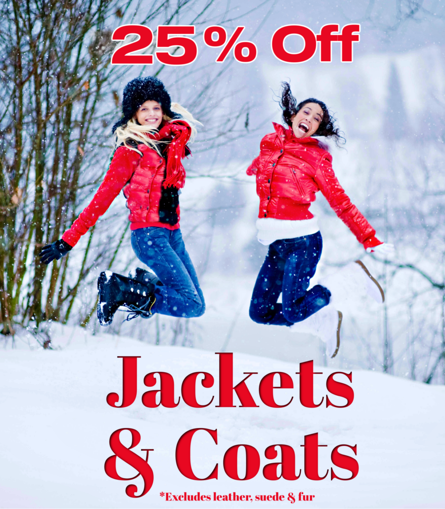 25% Off: Jackets & Coats